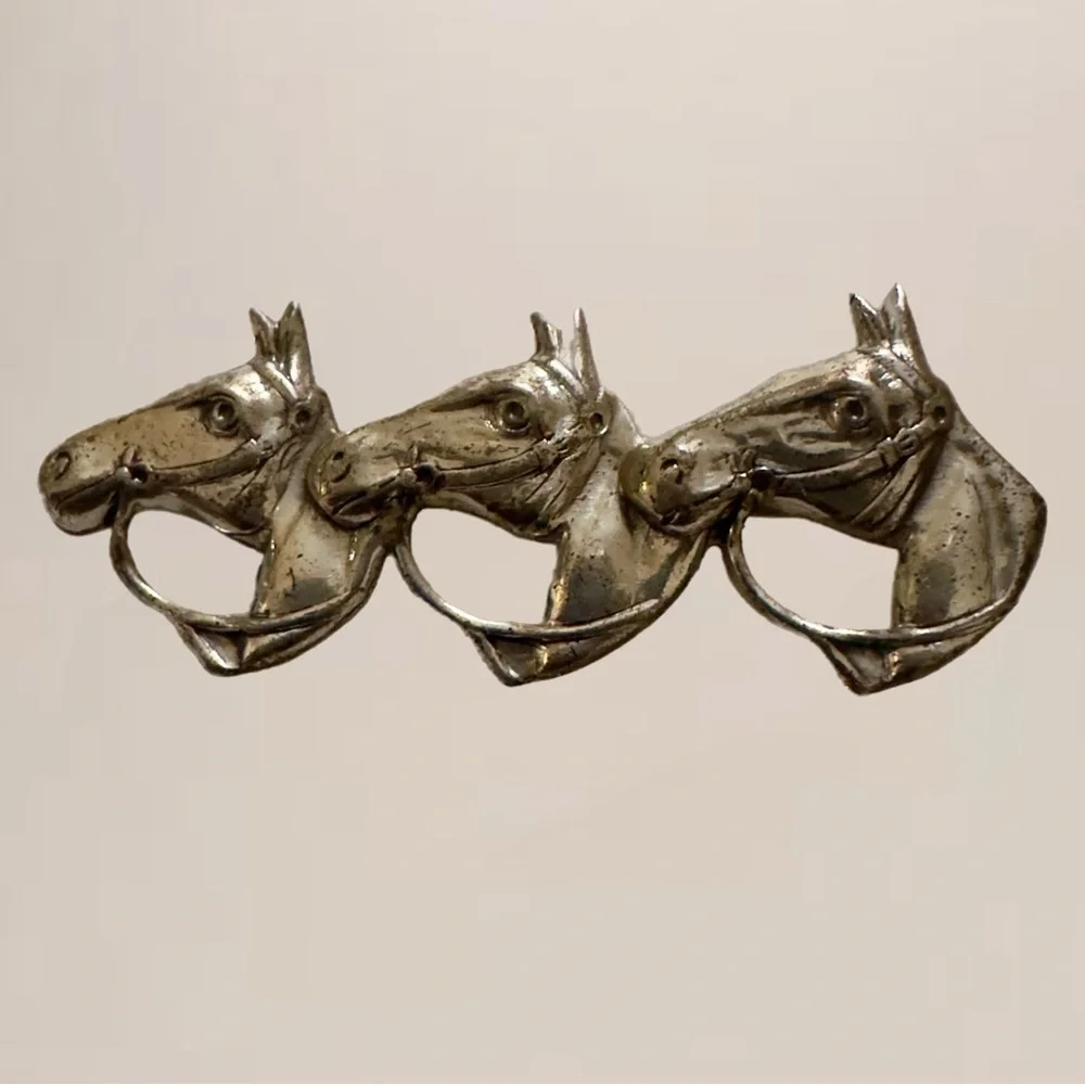 Vintage Sterling Silver Equestrian Pin 1950’s -1960s
Maker’s Mark STERLING LONG - Picture 1 of 6